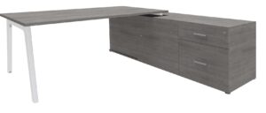 Steely manager / Bureau direction 180 cm sur console