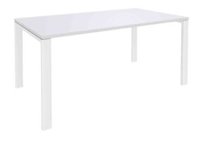 Aeris / Bureau droit 160 cm Blanc perle