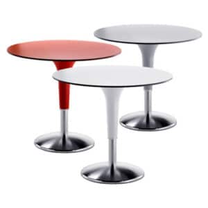 Zanziplano / Table ronde Ø 90 cm Blanc
