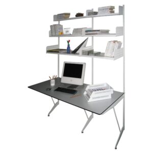 Trieste / Bureau avec étagères L155 x H198 cm