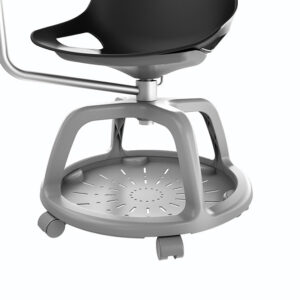 Rosalie Campus / Chaise de formation sur roulettes Noir