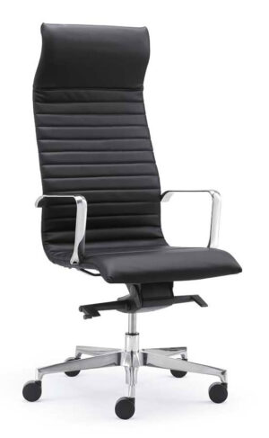 Seven / Fauteuil de direction en cuir