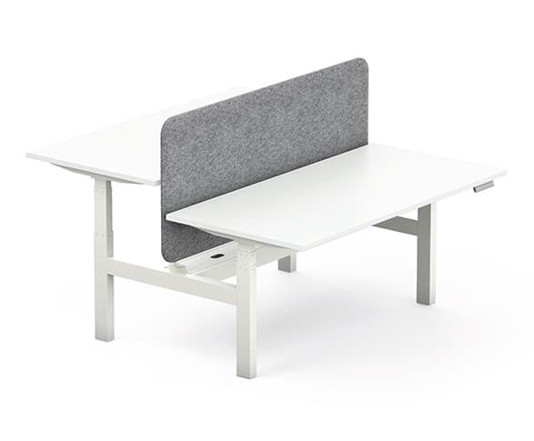 Axel / Bureau double réglable en hauteur Eol (ref. 16277i)