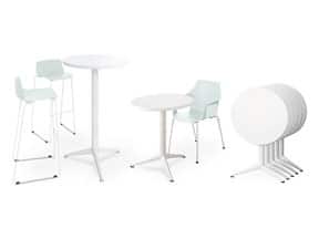 Outdoor / Table haute rabattable ø 69 cm