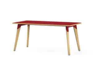 Evasion / Table rectangulaire L140 x P80 cm Rouge