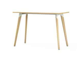 Evasion / Table haute rectangulaire L160 x P80 cm Blanc