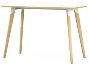 Evasion / Table haute carrée L160 x P160 cm Blanc