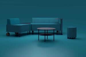 Zelie / Table basse ronde Noir