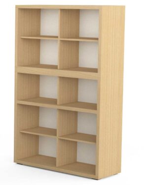 Kara / Etagère haute H193 cm Chêne clair