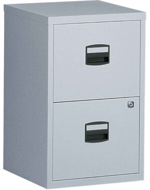 Easy / Classeur à dossiers suspendus H71 x L41 cm Gris aluminium