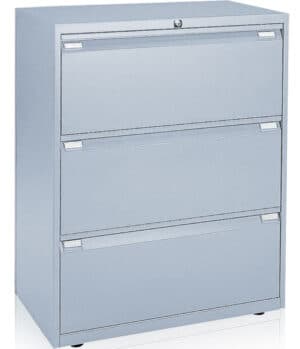 Easy / Crédence à dossiers suspendus H100 x L120 cm Gris aluminium