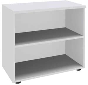 Pro / Armoire basse sans porte H72 x L80 x P45 cm Blanc perle