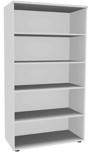 Pro / Armoire haute sans porte H180 x L80 x P45 cm Blanc perle