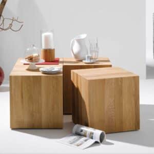 Roll-it / Pouf en bois sur roulettes