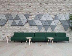 Bits Wall / Panneau mural accoustique Triangle