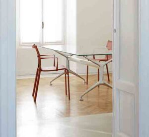 Frametable 140 / Bureau en verre