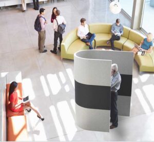 Round / Cabine acoustique insonorisante
