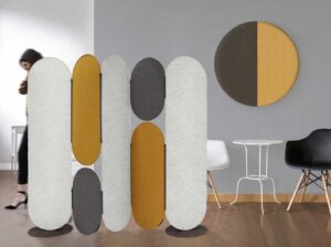 T-Light Slalom / Paravent acoustique pliant