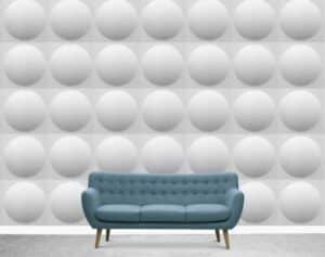 Ecoround / Panneau acoustique rond mur et plafond 60 X 60 cm Set de 2