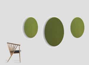 T-Frame / Panneau acoustique mural Ovale