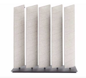Buzzispace BuzziBlinds Wedge Lines / Cloison acoustique pivotante