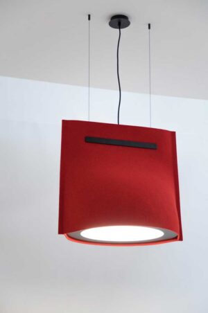 Buzzispace BuzziBell / Suspension acoustique avec LED