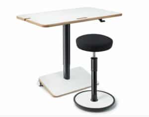 Ongo Spark / Bureau réglable mobile L100 x P62 cm