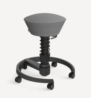 Aeris Swopper Air / Tabouret ergonomique à roulettes Tissu Mailles