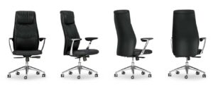 Vic / Fauteuil direction en cuir