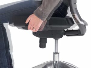 Optimax / Fauteuil de bureau dossier résille