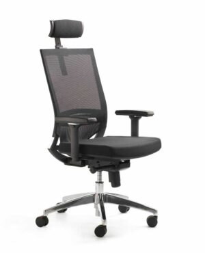 Optimax Plus / Fauteuil de bureau avec têtière