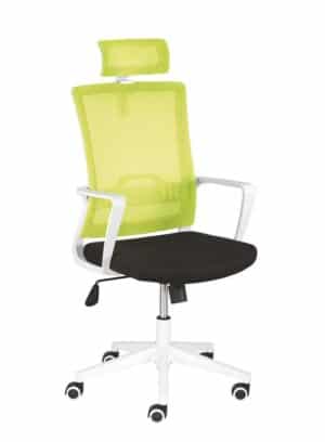Studio / Fauteuil de bureau dossier résille avec appuie-tête