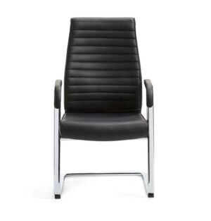 Deluxe / Fauteuil visiteur en cuir