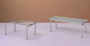 Space Pedrali / Bureau design en verre