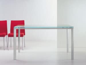 Logico Pedrali / Bureau design en verre