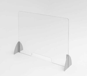 Pleksi Mdd / Ecran de protection transparent L100 x H75 cm