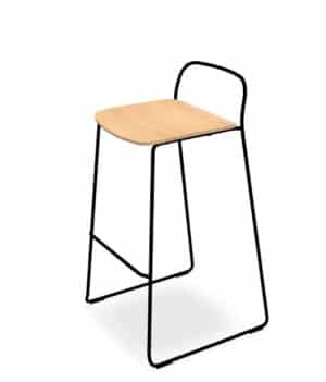 Afi Mdd / Tabouret haut en bois