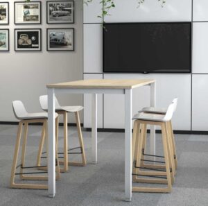 Tempo / Table haute rectangle
