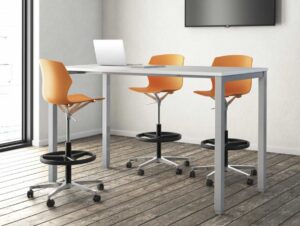 Tempo / Table haute rectangle