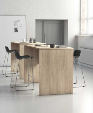 Rock / Table haute en bois