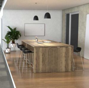 Tak / Table haute en bois