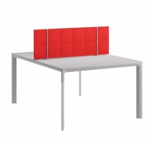 Tetrix / Ecran de séparation acoustique pour bureau double