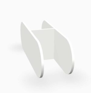 ZW5 Mdd / Connecteur pour 2 cloisons Sonic