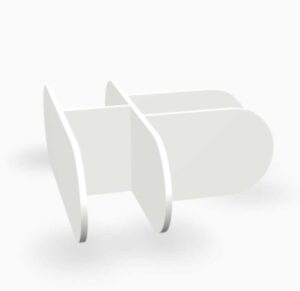ZW7 Mdd / Connecteur d'angle pour 3 cloisons Sonic