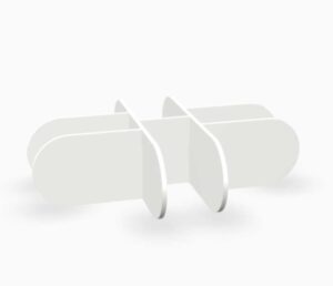 ZW8 Mdd / Connecteur d'angle pour 4 cloisons Sonic