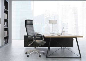 M. Paul / Fauteuil de direction en cuir