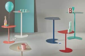 Way Meme Design / Table d'appoint en métal