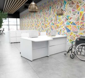 Wello / Bureau d'accueil avec PMR