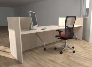 Lithos Dellarovere / Banque d'accueil avec PMR L300 cm