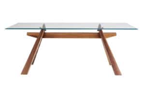 Zeus midj Table en verre design